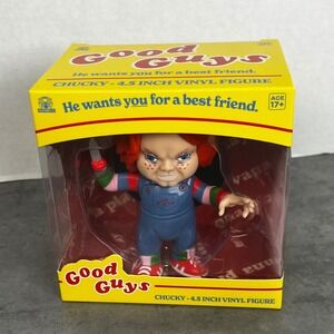 CultureFly Chucky Good Guys 4.5 Inch Vinyl Figure Childs Play Horror Collectible